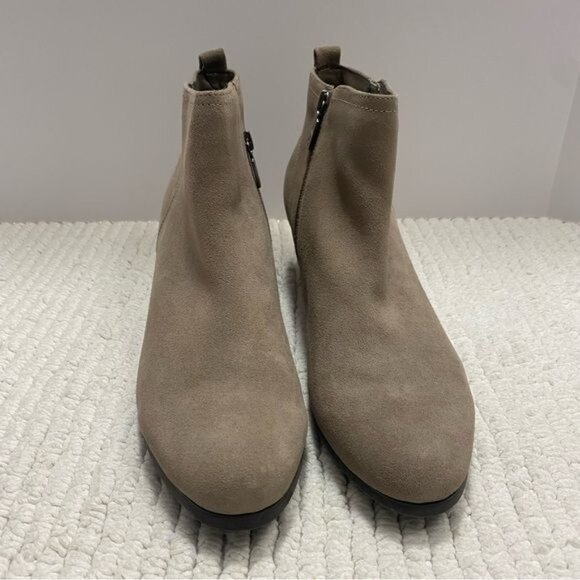 Aqua College Booties Mushroom Suede Upper Leather Waterproof Side 11 Womens - Picture 11 of 13